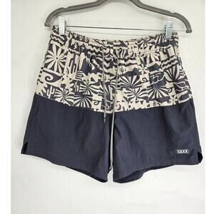 SAXX Oh Buoy 2N1 Shorts Mens Medium DropTemp Cooling Liner Active Lifestyle